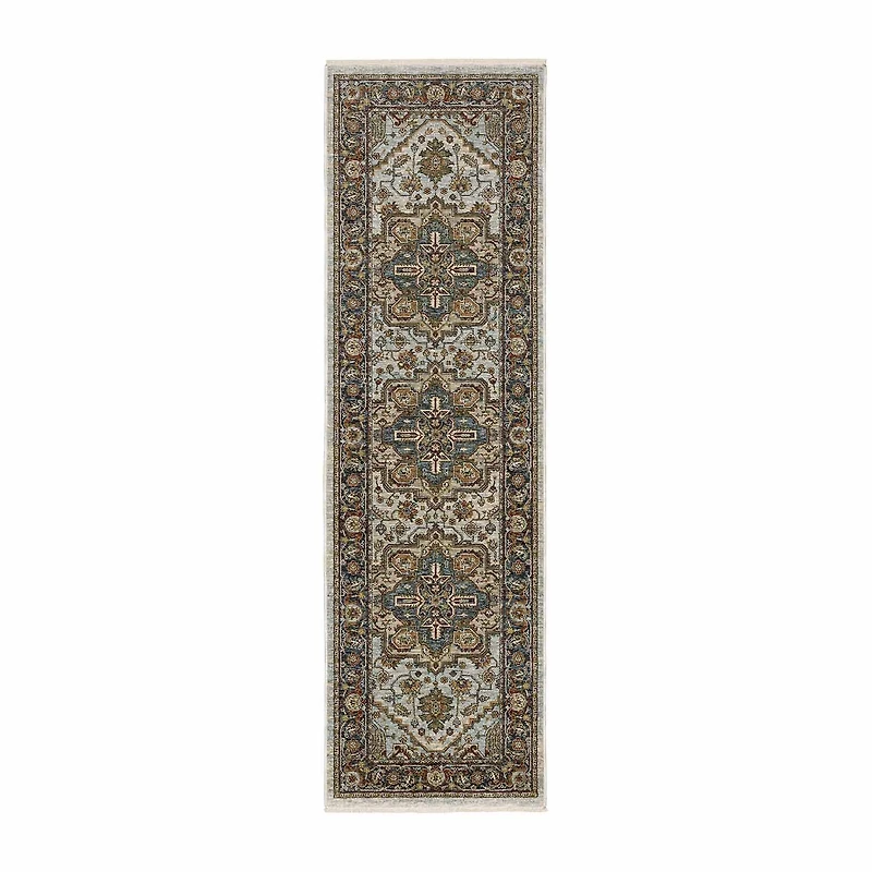Covington Home Adeline Oriental Medallion 27"X90" Indoor Rectangular Runner