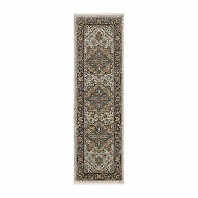 Covington Home Adeline Oriental Medallion 27"X90" Indoor Rectangular Runner