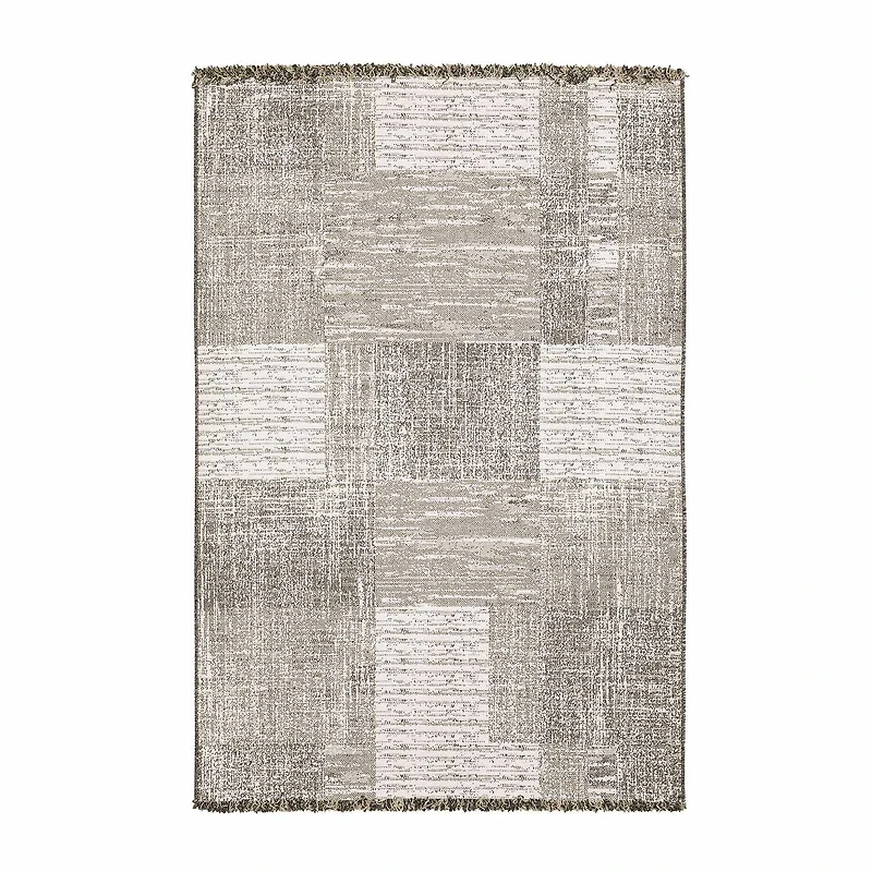 Covington Home Geneva Textured Geometric 39"X60" Indoor Outdoor Rectangular Accent Rug