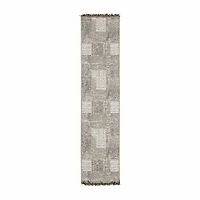 Covington Home Geneva Textured Geometric 22"X90" Indoor Outdoor Rectangular Runner
