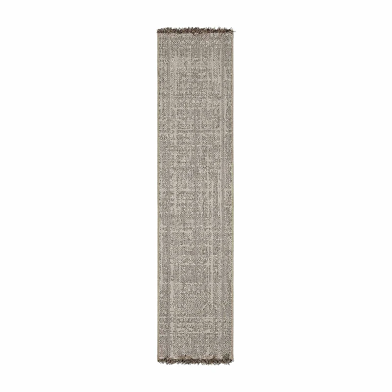Covington Home Geneva Faded Textures 22"X90" Indoor Outdoor Rectangular Runner