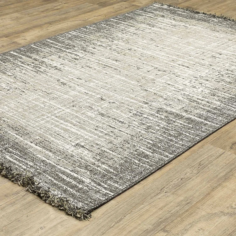 Covington Home Geneva Weathered Textures Indoor Outdoor Rectangular Area Rug