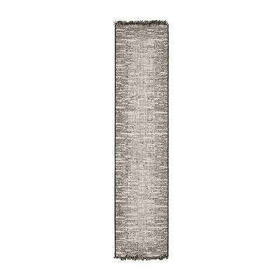 Covington Home Geneva Weathered Textures 22"X90" Indoor Outdoor Rectangular Runner