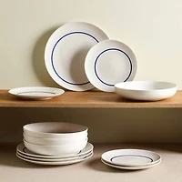 Stone + Lain Luna 24-pc. Porcelain Dinnerware Set