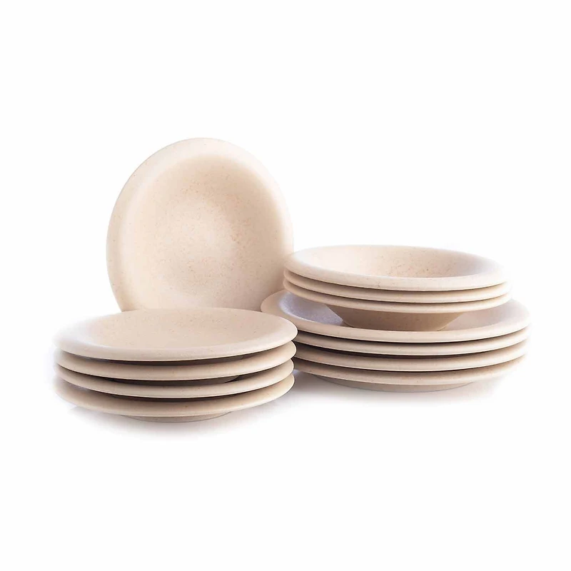 Stone + Lain Aro 12-pc. Stoneware Dinnerware Set
