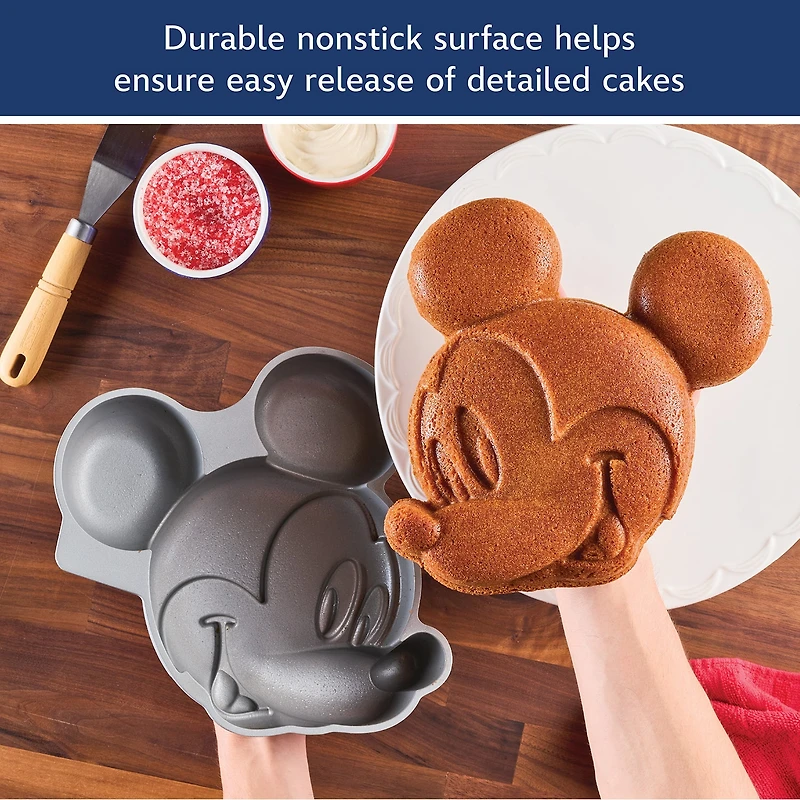 Farberware Disney Mickey Mouse 3D 2-pc. Non-Stick Cake Pan