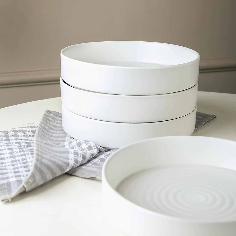 Stone + Lain Elica 12-pc. Stoneware Dinnerware Set