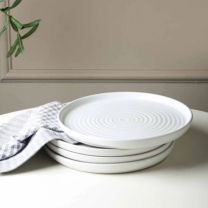 Stone + Lain Elica 12-pc. Stoneware Dinnerware Set