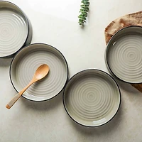 Stone + Lain Elica 24-pc. Stoneware Dinnerware Set