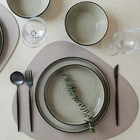 Stone + Lain Elica 24-pc. Stoneware Dinnerware Set