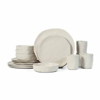Stone by Mercer Project Hekonda -pc. Stoneware Dinnerware Set