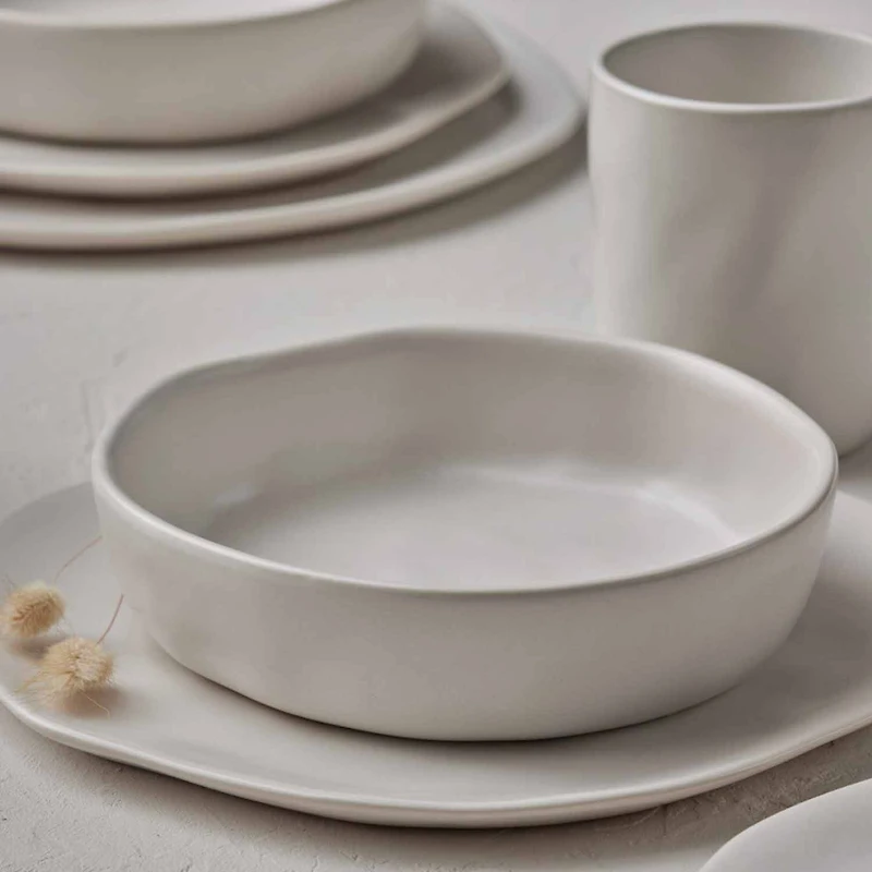Stone by Mercer Project Hekonda -pc. Stoneware Dinnerware Set