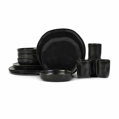 Stone by Mercer Project Hekonda -pc. Stoneware Dinnerware Set