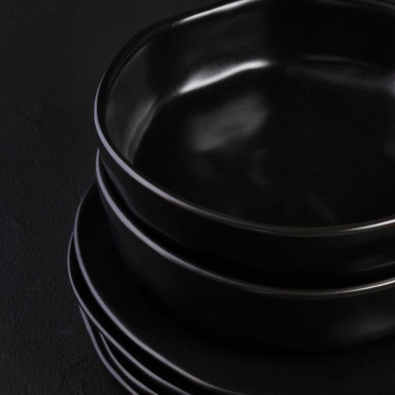 Stone by Mercer Project Hekonda -pc. Stoneware Dinnerware Set