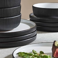 Christian Siriano New York Laro Set Of 24-pc. Stoneware Dinnerware Set
