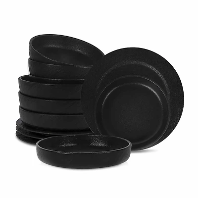 Stone + Lain Senso 12-pc. Bone China Dinnerware Set