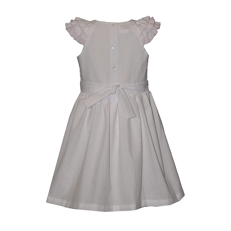 Bonnie Jean Little & Big Kid Girls Short Sleeve Ruffled A-Line Dress