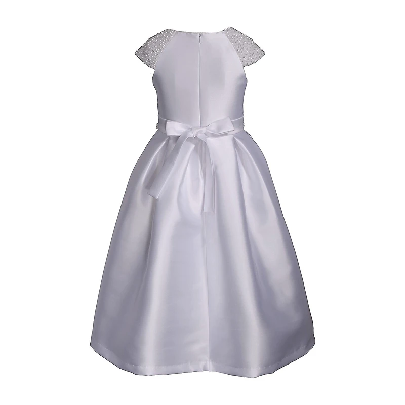 Bonnie Jean Little & Big Kid Girls Short Sleeve Cap Fit + Flare Dress