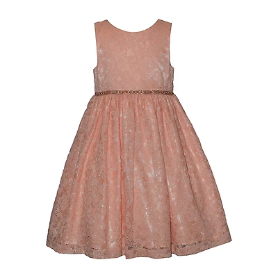 Bonnie Jean Little & Big Kid Girls Sleeveless Fit + Flare Dress