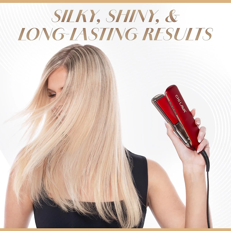 CHI Lava Ministyler 1 1/2" Red Flat Iron