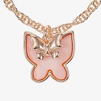 Liz Claiborne Womens Shell Butterfly 2-pc. Jewelry Set