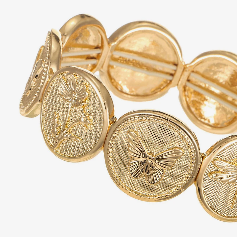 Monet Jewelry Womens Round Stretch Bracelet