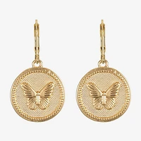 Monet Jewelry Womens Round Drop Earrings