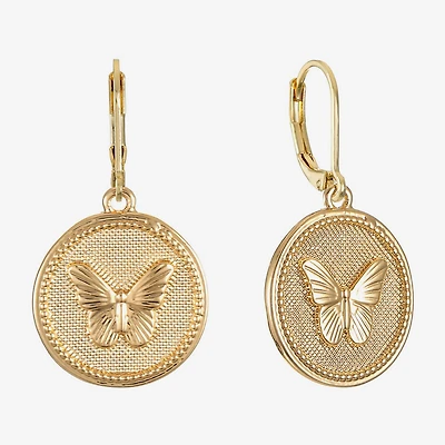 Monet Jewelry Womens Round Drop Earrings