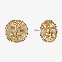 Monet Jewelry 16mm Round Stud Earrings