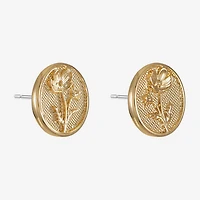 Monet Jewelry 16mm Round Stud Earrings