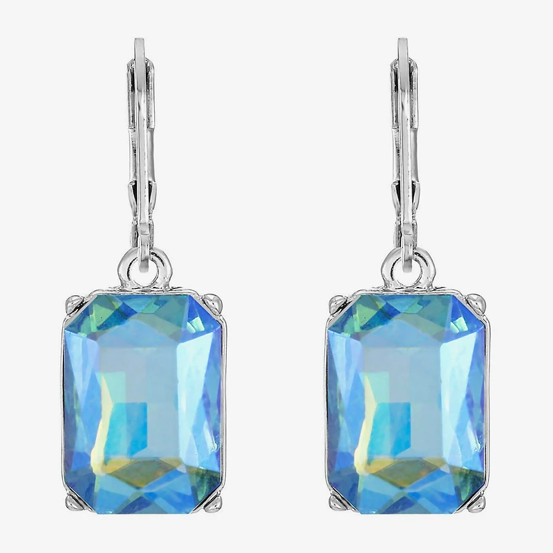 Monet Jewelry Womens Glass Drop Earrings