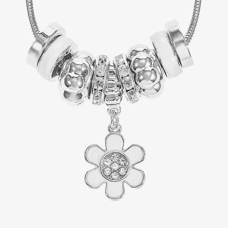 Liz Claiborne Womens Glass Flower 2-pc. Jewelry Set