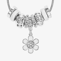 Liz Claiborne Womens Glass Flower 2-pc. Jewelry Set