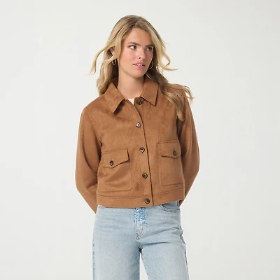 JS Jessica Simpson Womens Midweight Bomber Jacket