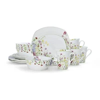 Mikasa Wild Flower 16-pc. Bone China Dinnerware Set