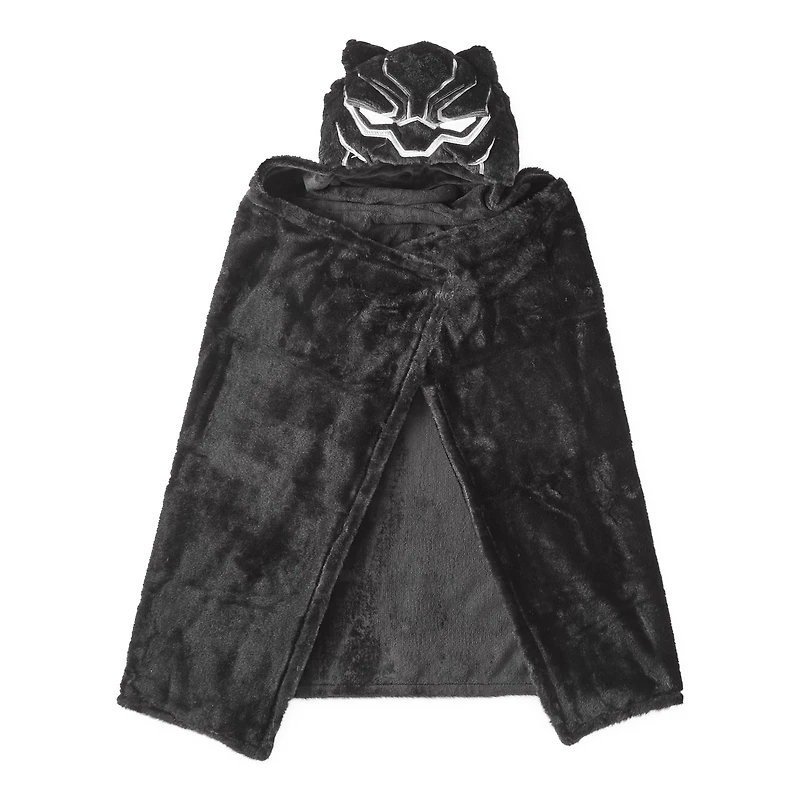 Black Panther Hooded Wearable Blanket