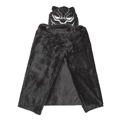 Black Panther Hooded Wearable Blanket