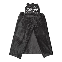 Black Panther Hooded Wearable Blanket
