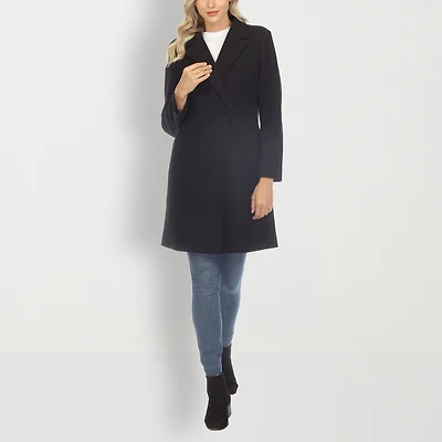 White Mark Womens Midweight Car Coat