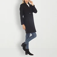 White Mark Womens Midweight Car Coat