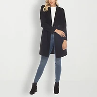 White Mark Womens Midweight Car Coat
