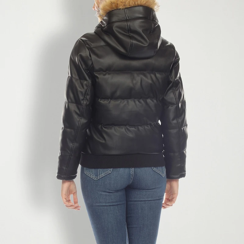 White Mark Womens Midweight Bomber Jacket