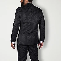 Steve Harvey Mens Classic Fit Floral Suit Jacket