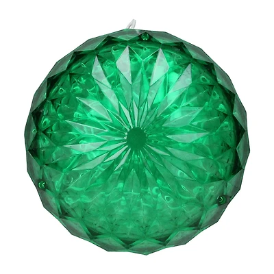 Northlight 6" Led Crystal Sphere Outdoor Decoration String Lights