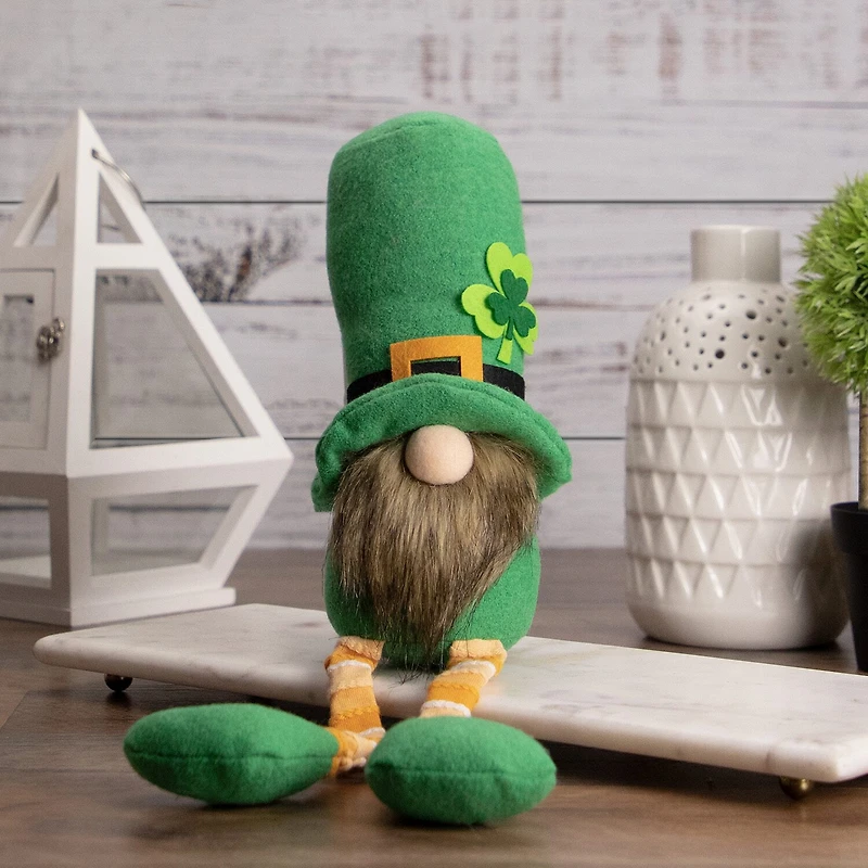 Northlight 17" Leprechaun With Dangly Legs St. Patricks Day Gnome