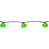 Northlight 10 7.2ft Green Irish Shamrock St Patrick'S Day Green Wire String Lights