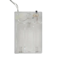 Northlight 6.3ft Green Led Mini St Patrick'S Day Shamrock With Timer Clear Wire String Lights