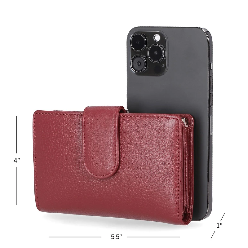Mundi Rio Leather Indexer Wallet