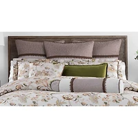Rose Tree Esmeralda Cylinder Throw Pillow