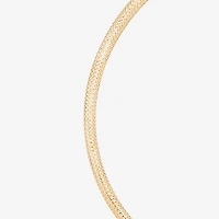 Made in Italy Womens 10K Gold Stretch Bracelet